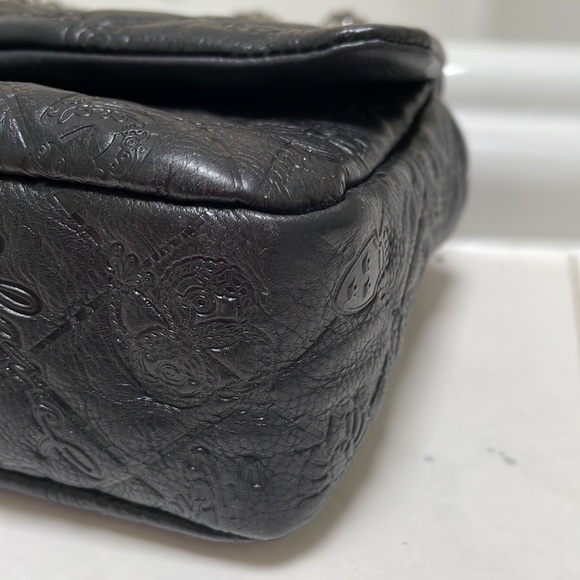 Chanel Black Lucky Charm Embossed Leather CC Flap Bag - Picture 8 of 11